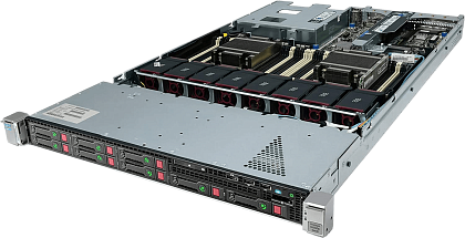 Сервер HP DL360p G8 noCPU 24хDDR3 softRaid P420i iLo 2х460W PSU 331FLR 4х1Gb/s 8х2,5" FCLGA2011 (3)